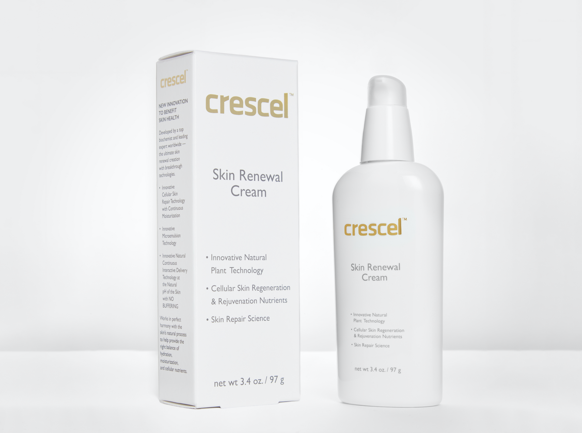 Crescel Skin Renewal Cream - 3.4 oz